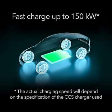 Lectron CCS Adapter for Tesla Model 3,Y, S and X - for Tesla Owners Only - Fast Charge Your Tesla with CCS Chargers (Black)