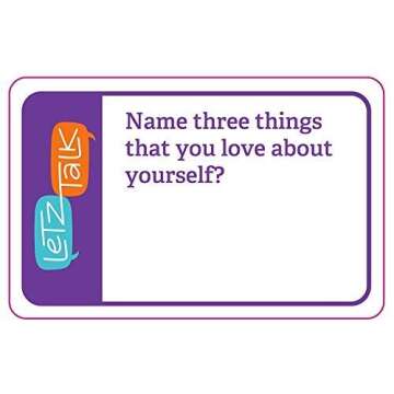 Letz Talk Teen Conversation Cards - Foster Family Communication