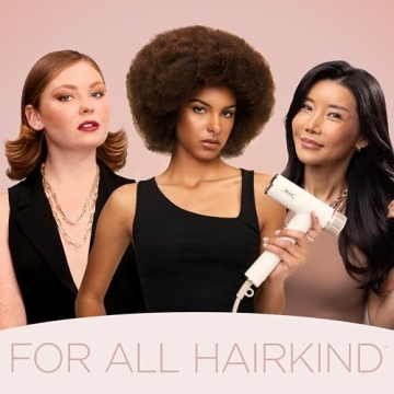 Shark Hair Dryer SpeedStyle RapidGloss Finisher and High-Velocity Dryer, Ionic Hair Blow Dryer with IQ Speed Styling and Drying Suite, No Heat Damage, Best for Straight and Wavy Hair, Silk, HD331