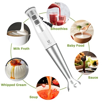 Versatile 3-in-1 Immersion Hand Blender - UTALENT