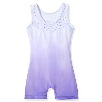 Vibrant HOZIY Leotards for Girls Gymnastics – Perfect for Ages 4-5