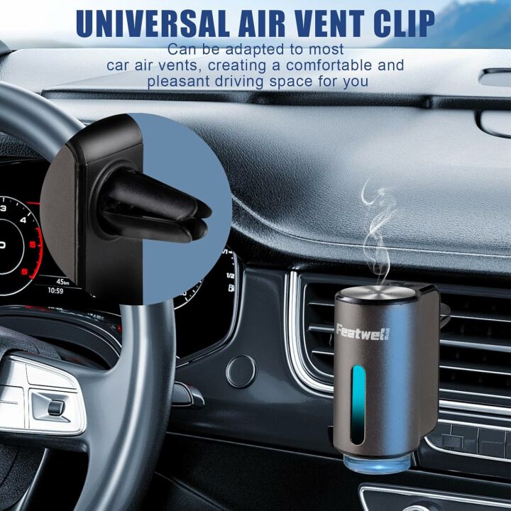 Smart Car Air Freshener Diffuser with Essential Oils