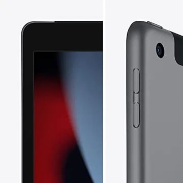 Apple iPad (9th Generation): with A13 Bionic chip, 10.2-inch Retina Display, 64GB, Wi-Fi + 4G LTE Cellular, 12MP front/8MP Back Camera, Touch ID, All-Day Battery Life – Space Gray