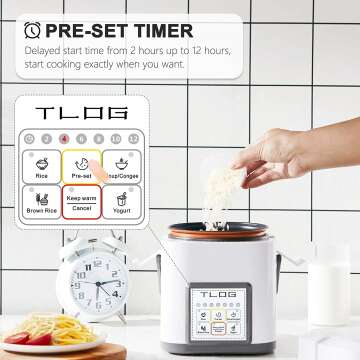 Mini Rice Cooker for Convenient Cooking