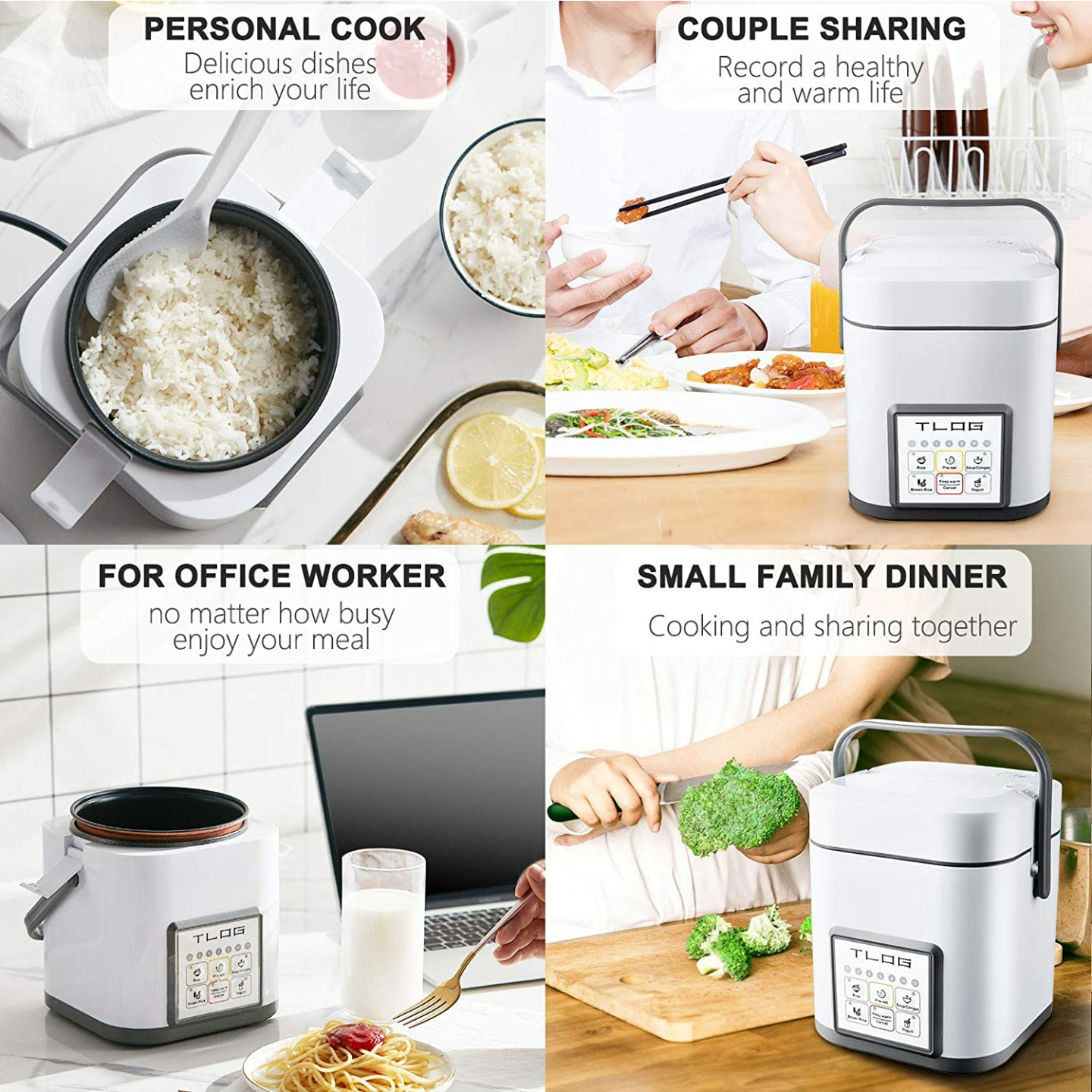 Mini Rice Cooker for Convenient Cooking