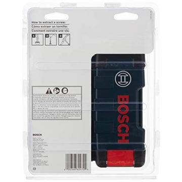 BOSCH 12-Piece High-Carbon Steel Screw Extractor Set