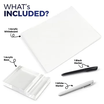 Stylish Acrylic Dry Erase Board - Perfect for All Spaces