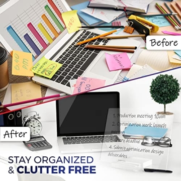 Stylish Acrylic Dry Erase Board - Perfect for All Spaces