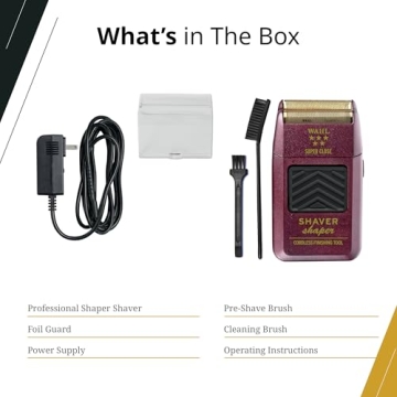 Wahl Professional 5 Star Shaver Bump-Free Close Shave