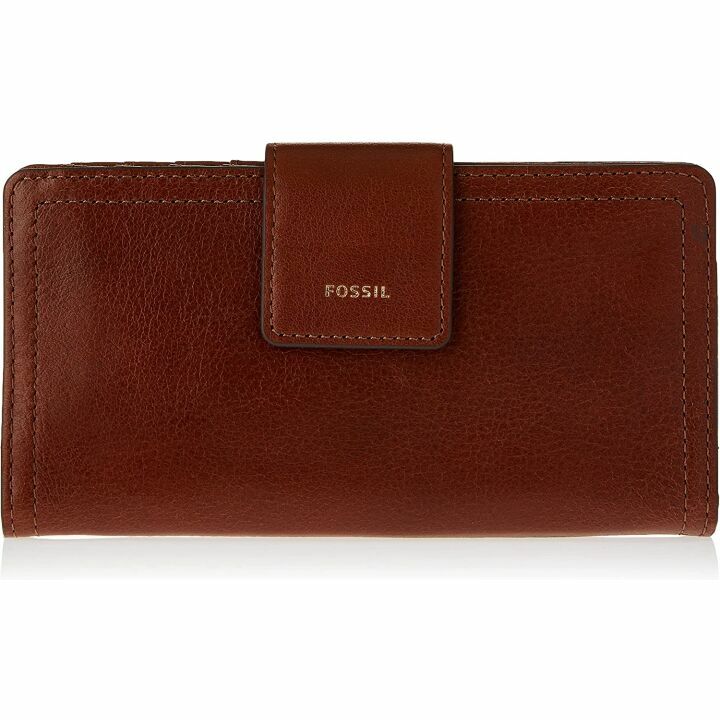 Fossil Logan Leather RFID-Blocking Clutch Wallet
