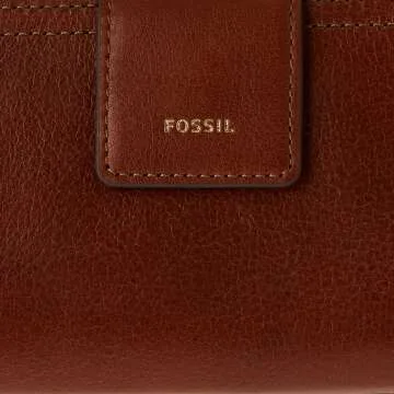 Fossil Logan Leather RFID-Blocking Clutch Wallet