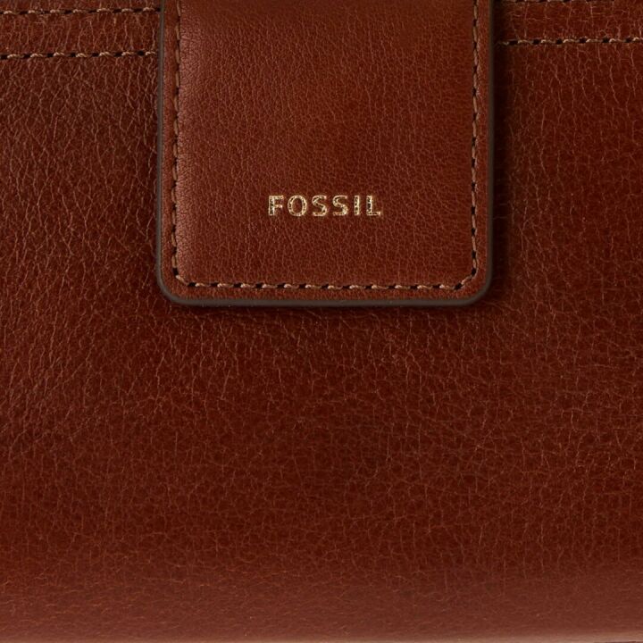 Fossil Logan Leather RFID-Blocking Clutch Wallet