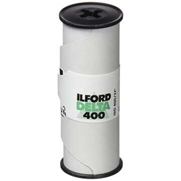 Ilford Delta 400 Professional, Black and White Print Film, 120 (6 cm), ISO 400 (1780668)