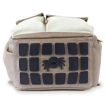 Itzy Ritzy Diaper Bag Backpack 17 Pockets Easy Wipe Pad