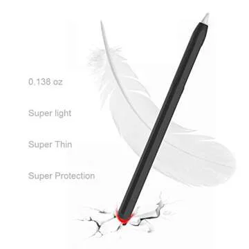 Ergonomic YINVA Apple Pencil Grip Case for Apple Pencil 2