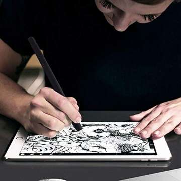 Ergonomic YINVA Apple Pencil Grip Case for Apple Pencil 2