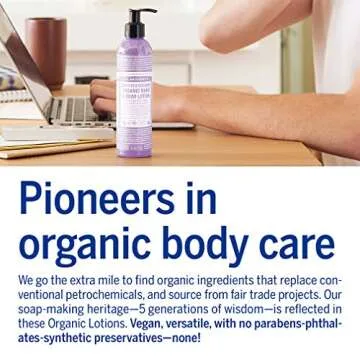 Dr. Bronner's Organic Lotion - Lavender Coconut 8 Ounce Moisturizer