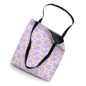 Danish Pastel Aesthetic Flower Tote Bag for Trendy Styles