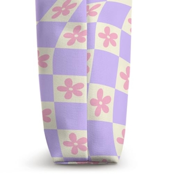 Danish Pastel Aesthetic Flower Tote Bag for Trendy Styles