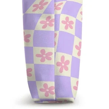 Danish Pastel Aesthetic Flower Tote Bag for Trendy Styles