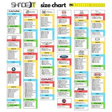 Shade-It Car Windshield Sun Shade Durable 210T Polyester Heat Block UV Protection Sunshades - Sunlight Blocker Reflective Sun Visor Car Window Shade - Easy Storage Sunshade Car Accessories (Medium)