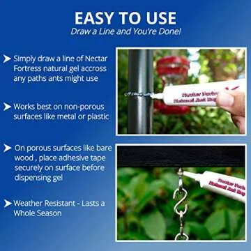Sapphire Labs Nectar Fortress Ant Repellent for Hummingbirds