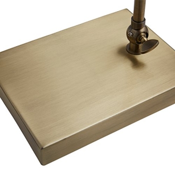 Stone & Beam Vintage Task Desk Lamp in Antique Brass