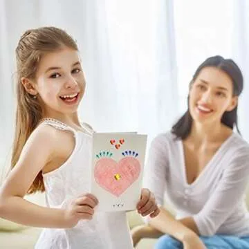 Craft Gems Stickers for Kids - 1246 Self-Adhesive Colors and Shapes