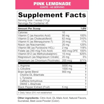 MTN OPS Ignite Supercharged Energy Drink Mix - 45 Servings