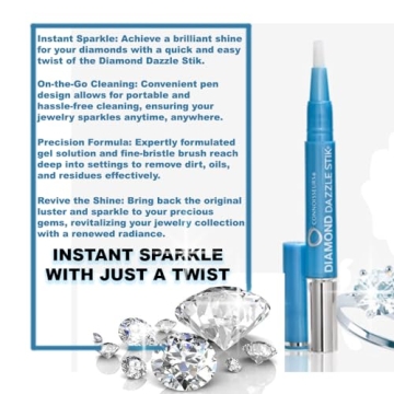Dazzle Stik: Sparkling Jewelry Cleaner with Polishing Cloth
