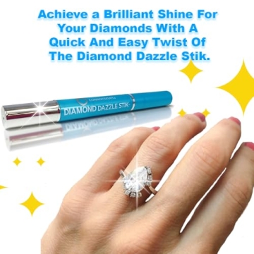 Dazzle Stik: Sparkling Jewelry Cleaner with Polishing Cloth