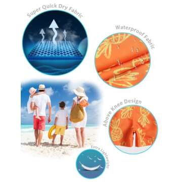 maamgic Swim Trunks Boys Toddler Bathing Suits for Kids Swimwear Baby Boy Swimsuit Boys Swim Shorts ...