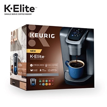 Keurig K-Elite: Brew Custom Coffee at Home