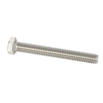 1/4-20 x 3-1/2" (3/8" to 4" Available) Hex Head Screw Bolt, Fully Threaded, Stainless Steel 18-8, Pl...
