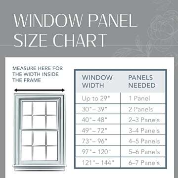 Elrene Jolie Crushed Semi-Sheer Window Curtain - 52" x 108"