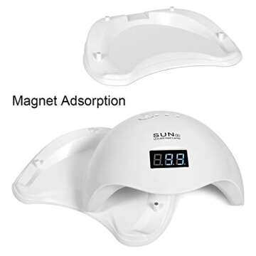 Youlanda 52W UV LED Nail Lamp for Quick Drying Gel