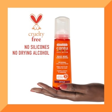 Cantu Wave Whip Curling Mousse for Defined Curls