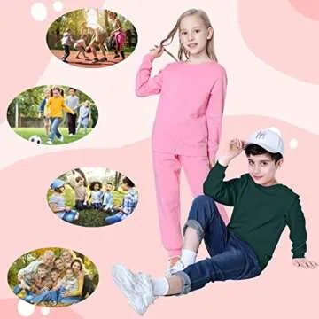 Kid Nation Slouchy Crewneck Sweatshirt for Kids 4-12