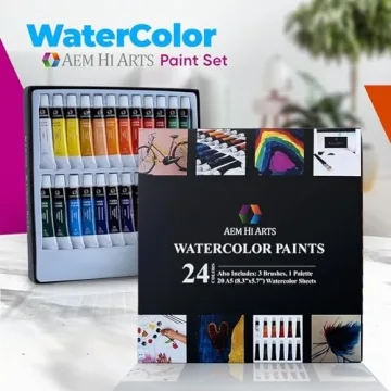 AEM Hi Arts Watercolor Paint Set for Everyone