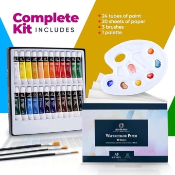 AEM Hi Arts Watercolor Paint Set for Everyone