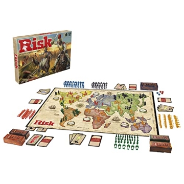 Hasbro Gaming Risk Game Board with 300 Figures for 2-6 Players
