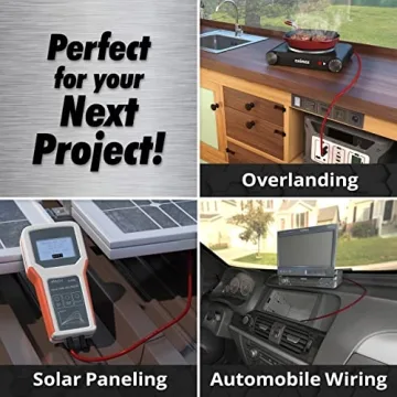 InstallGear 4 Gauge Wire Flexible CCA Power Ground Cable