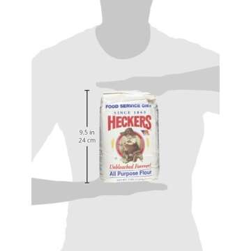 Heckers Unbleached All Purpose Flour 5 lbs
