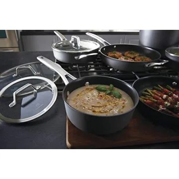 Calphalon 11-Piece Cookware Set with Nonstick Finish