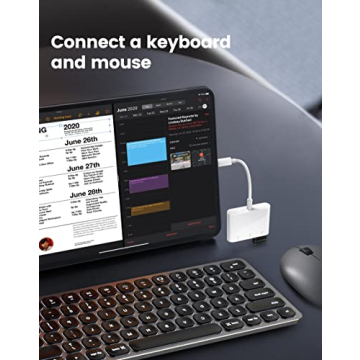 Effortless USB C SD Card Reader for iPad and iPhone