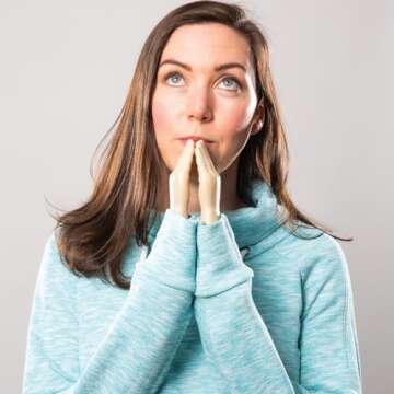 BigMouth Inc Tiny Hands Gag Gifts Baby Hands on a Stick - Fake Small Hands for Costumes and Pranks - Funny Stick Puppets - The Original Tiny Hands