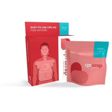 CPRWrap - Essential CPR Aid for Kids 1-8 Yrs, Safe & Easy to Use