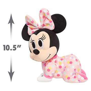 Disney Baby Musical Crawling Minnie Mouse - Soft Plush Toy