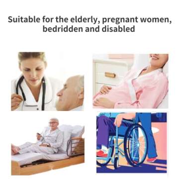 SiiMMM Drinking Aids Feeding Cup for Elderly Adults Disabled Patient Maternity Convalescent with two...