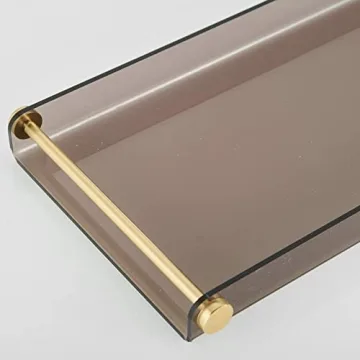 Luxury Bathtub Caddy Tray for All Bathtubs with Gold Handles
